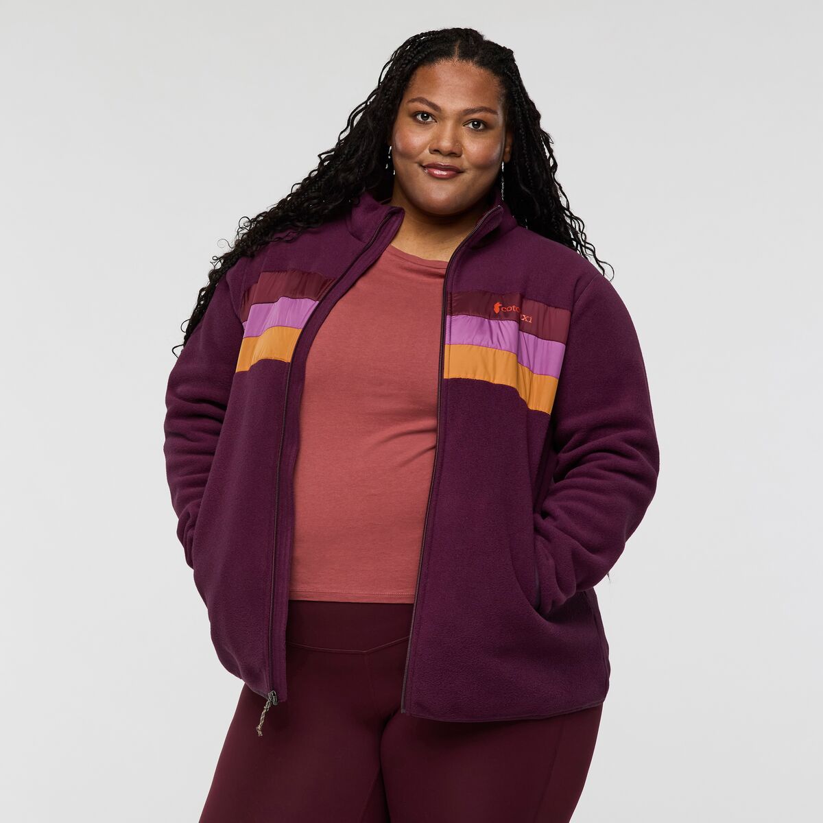 Teca Fleece Full-Zip Jacket - Women s - Soft Layering Warmth