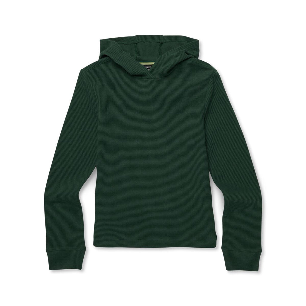 Atajo Long-Sleeve Waffle Hoodie - Women s - Casual Outdoor Style