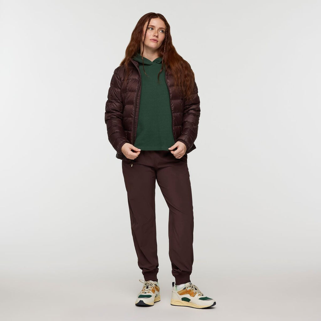 Atajo Long-Sleeve Waffle Hoodie - Women s - Casual Outdoor Style