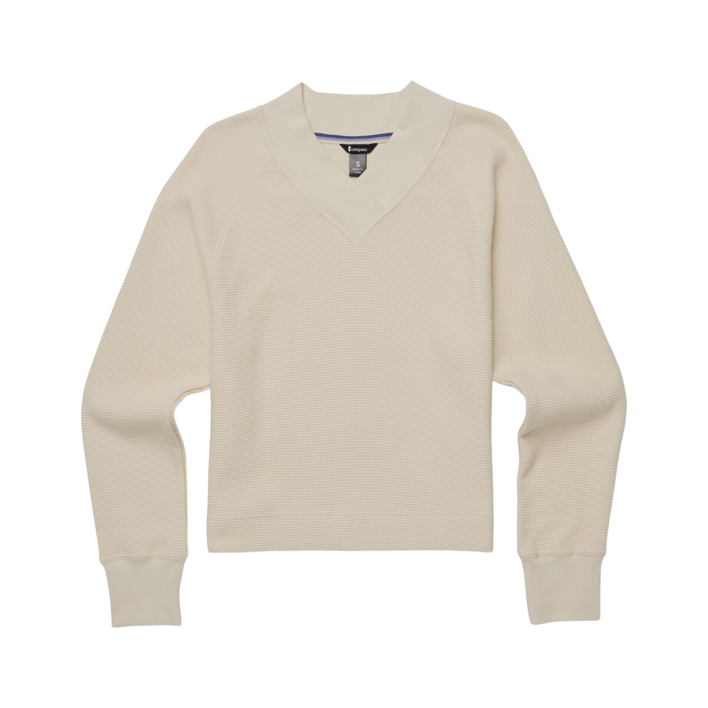 Atajo Long-Sleeve Waffle V-Neck - Women s - Everyday Layering Comfort