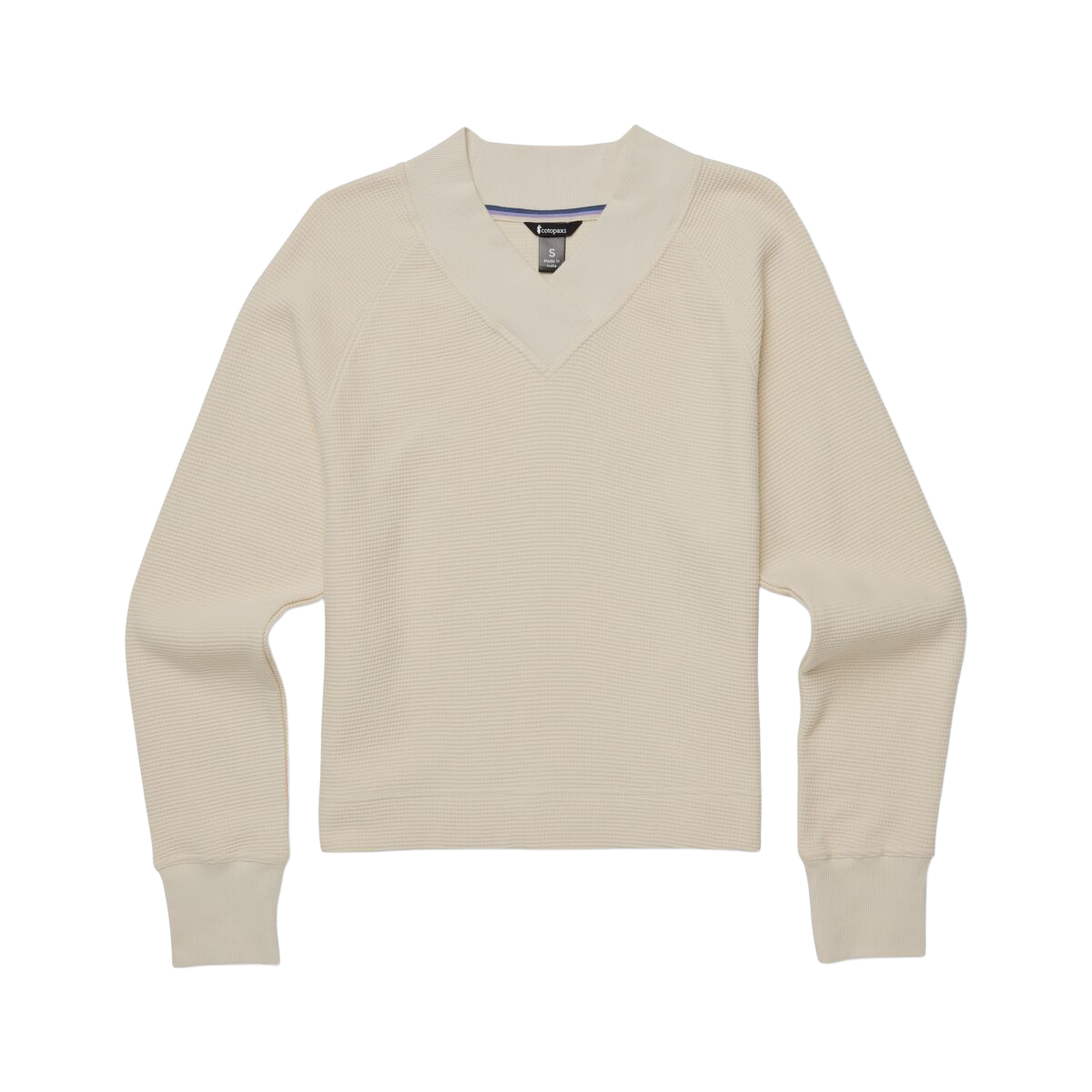 Atajo Long-Sleeve Waffle V-Neck - Women s - Everyday Layering Comfort