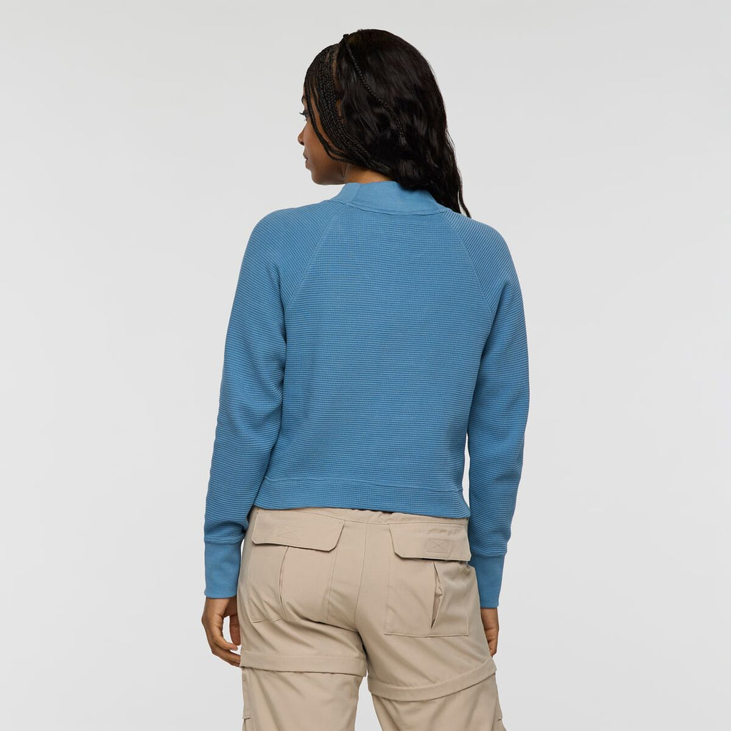 Atajo Long-Sleeve Waffle V-Neck - Women s - Soft Adventure Layer