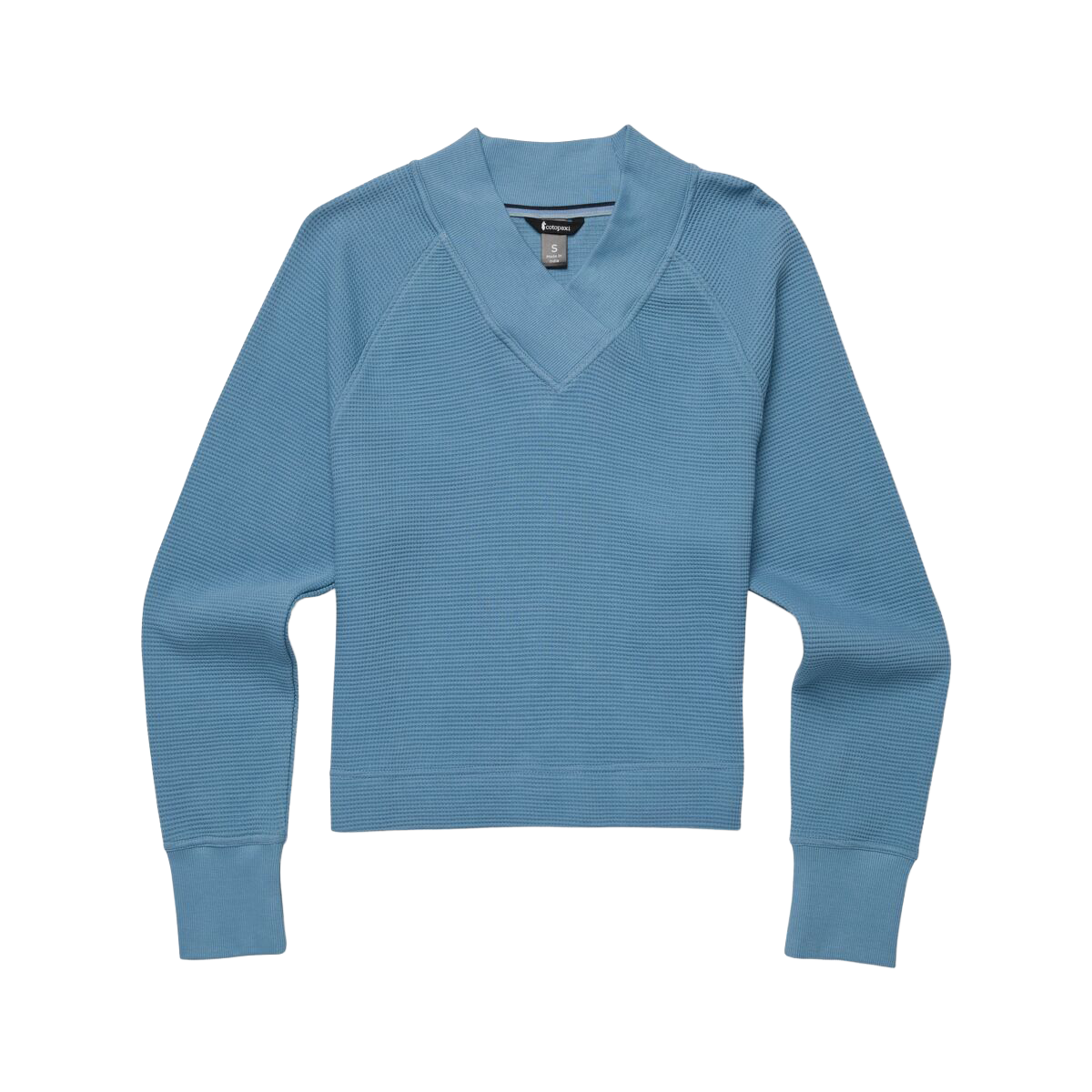Atajo Long-Sleeve Waffle V-Neck - Women s - Soft Adventure Layer