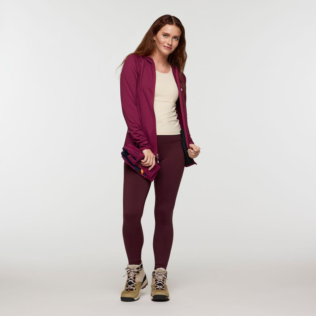 Otero Fleece Full-Zip Hooded Jacket - Women s - Trail Ready Layer