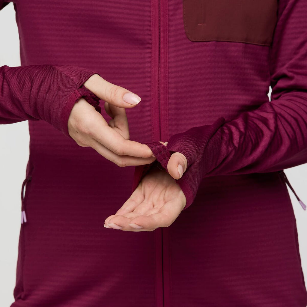 Otero Fleece Full-Zip Hooded Jacket - Women s - Trail Ready Layer