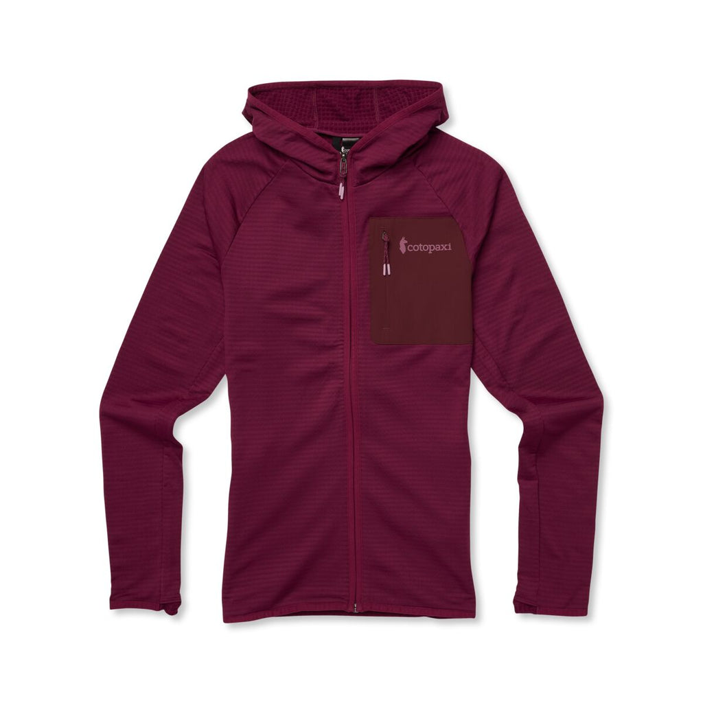 Otero Fleece Full-Zip Hooded Jacket - Women s - Trail Ready Layer
