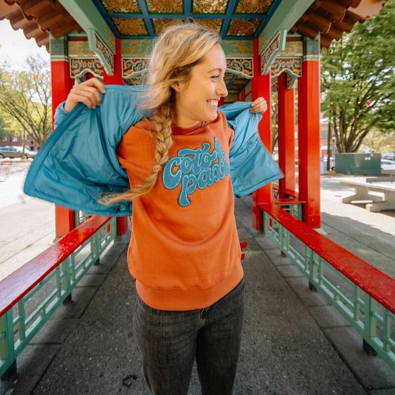 Coto-Patch Crew Sweatshirt - Women s - Everyday Layering Comfort