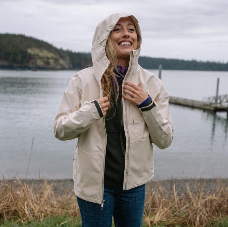 Cielo Rain Jacket - Women s - Comfortable Sun Coverage