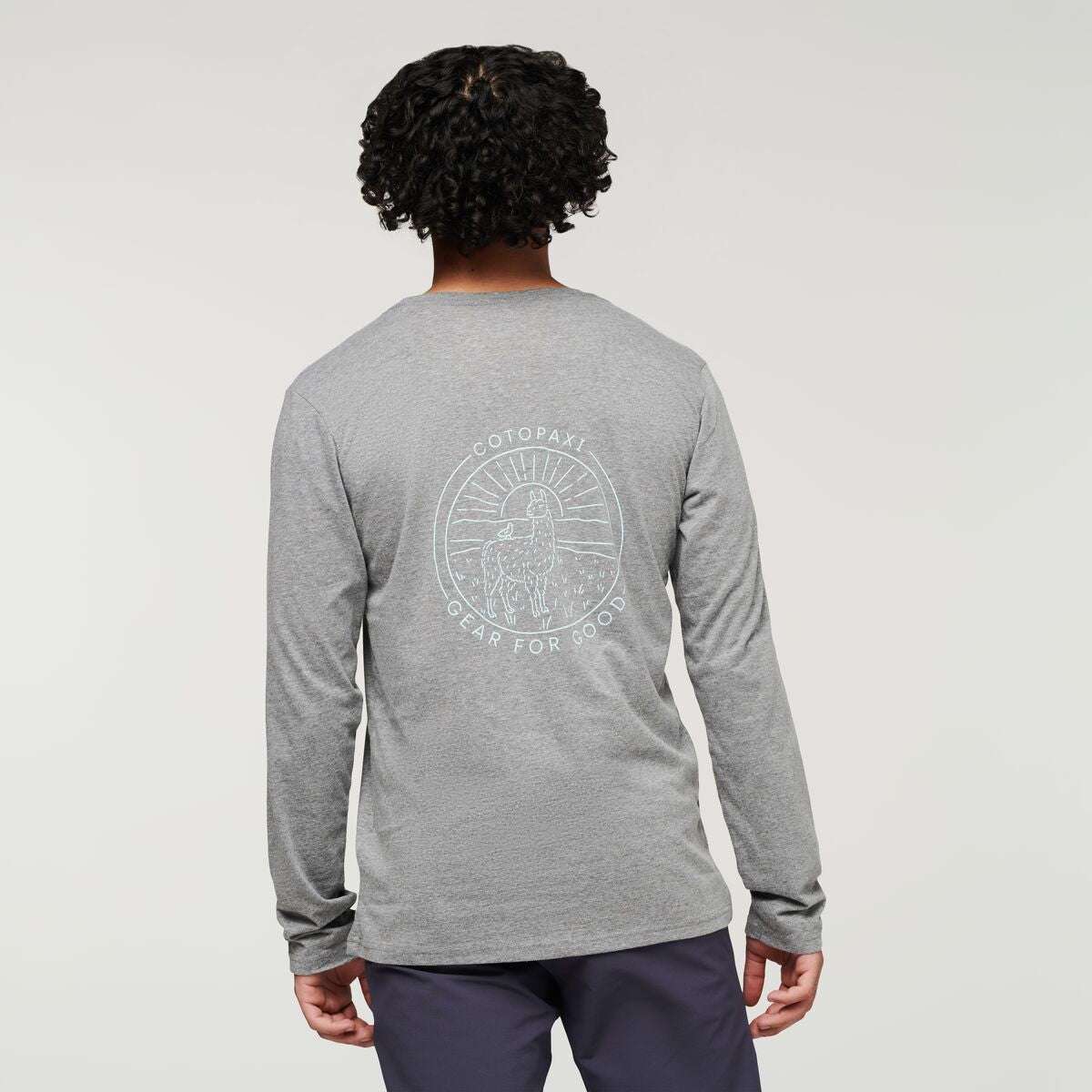 Hello Llama Long-Sleeve T-Shirt - Men s - Comfortable Everyday Wear