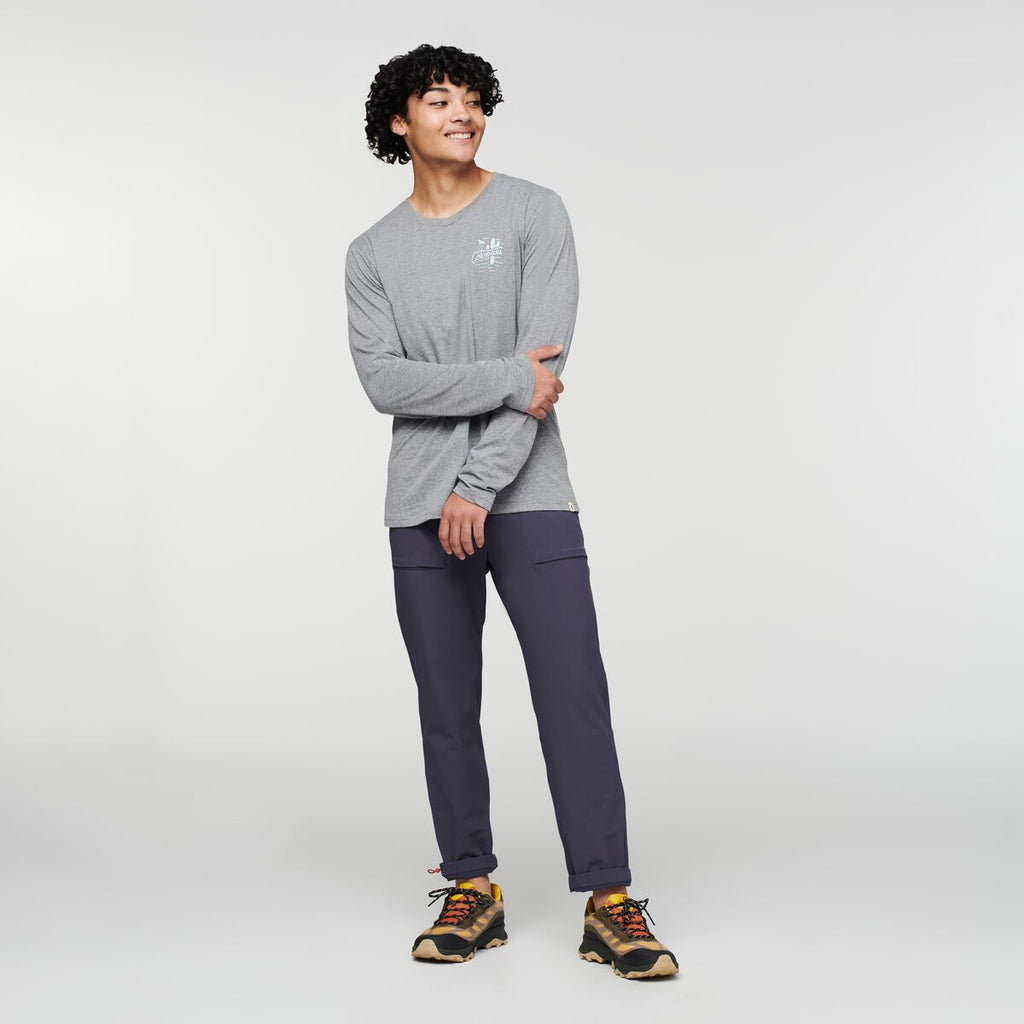 Hello Llama Long-Sleeve T-Shirt - Men s - Comfortable Everyday Wear