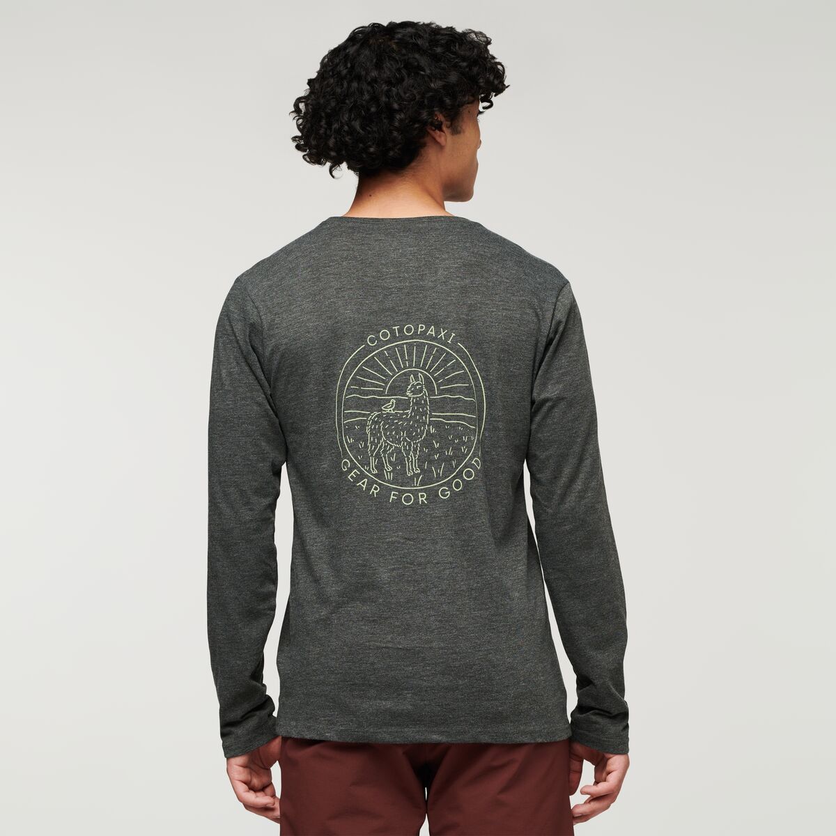 Hello Llama Long-Sleeve T-Shirt - Men s - Comfortable Everyday Wear