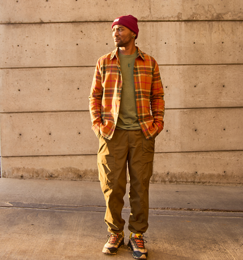 Quedo Flannel Shirt - Men s - Soft Adventure Layer