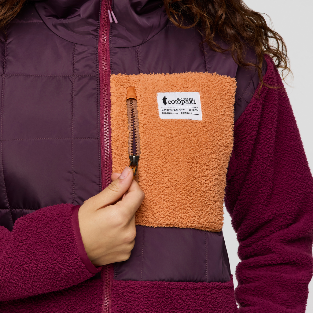 Trico Hybrid Hooded Jacket - Women s - Soft Layering Warmth