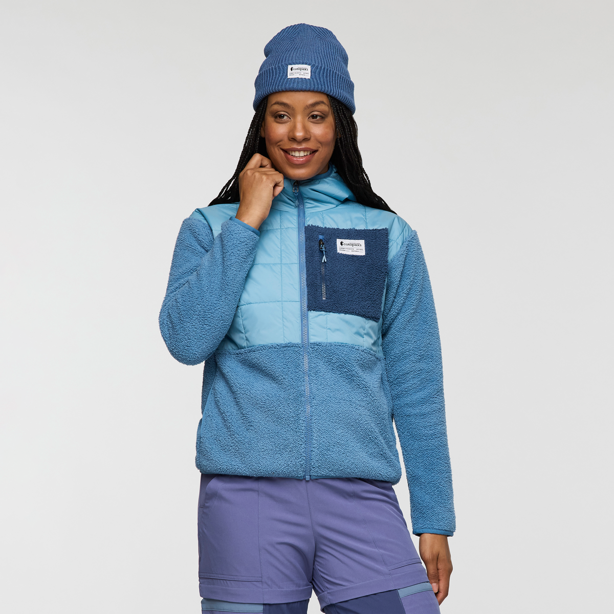 Trico Hybrid Hooded Jacket - Women s - Soft Layering Warmth