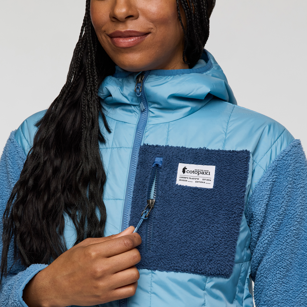 Trico Hybrid Hooded Jacket - Women s - Soft Layering Warmth