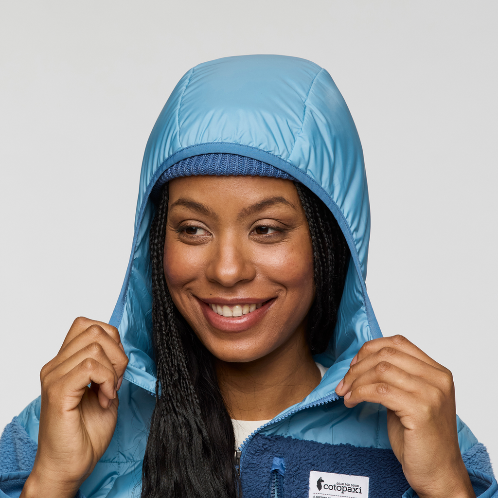 Trico Hybrid Hooded Jacket - Women s - Soft Layering Warmth