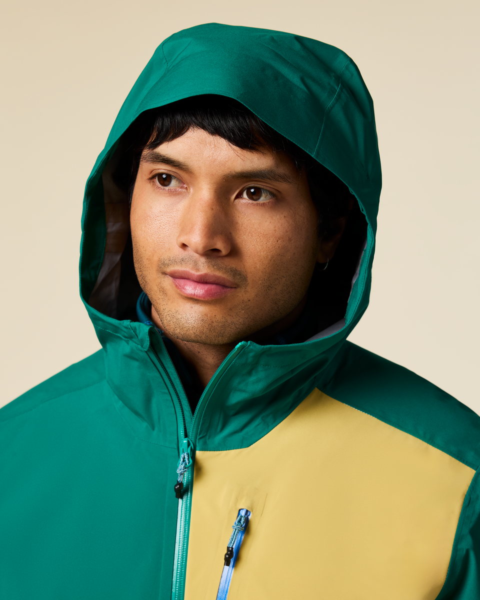 Impermeo 3L Hooded Shell Jacket - Men s - Rainy Day Protection