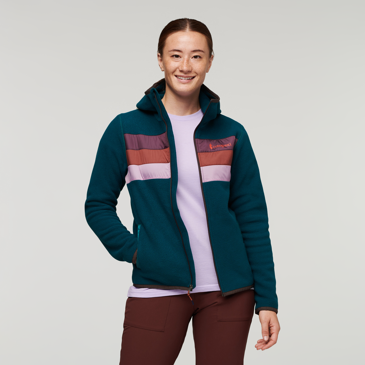 Teca Fleece Hooded Full-Zip Jacket - Women s - Everyday Fleece Comfort
