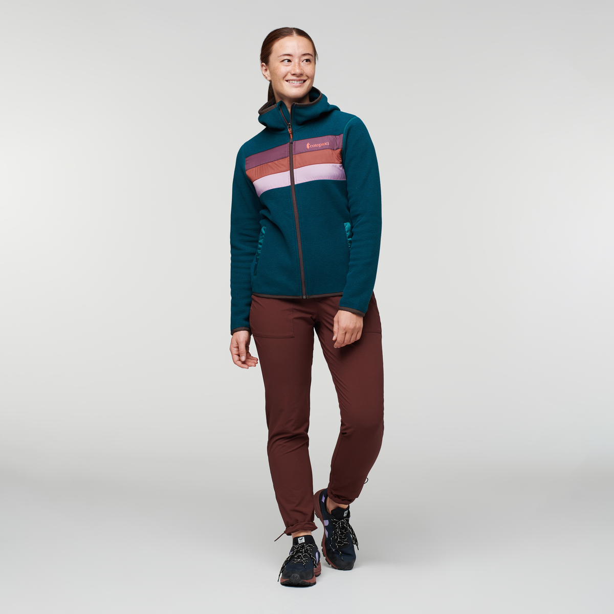 Teca Fleece Hooded Full-Zip Jacket - Women s - Everyday Fleece Comfort