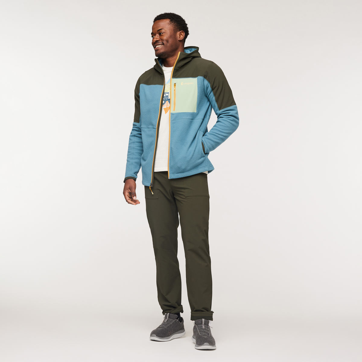 Abrazo Hooded Full-Zip Fleece Jacket - Men s - Trail Ready Layer
