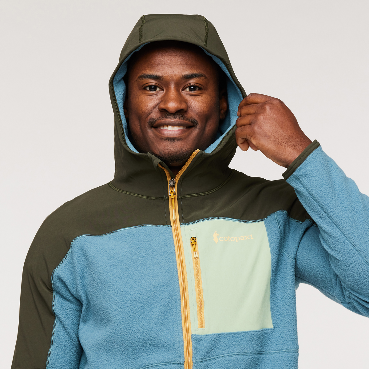 Abrazo Hooded Full-Zip Fleece Jacket - Men s - Trail Ready Layer