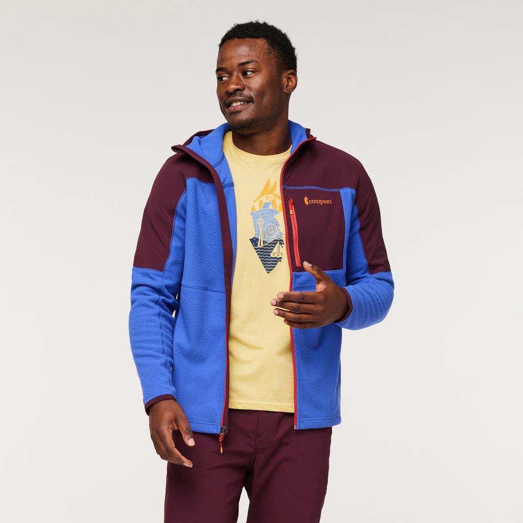 Abrazo Hooded Full-Zip Fleece Jacket - Men s - Trail Ready Layer