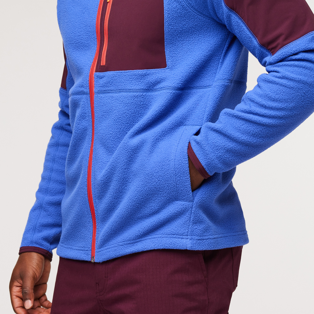 Abrazo Hooded Full-Zip Fleece Jacket - Men s - Trail Ready Layer