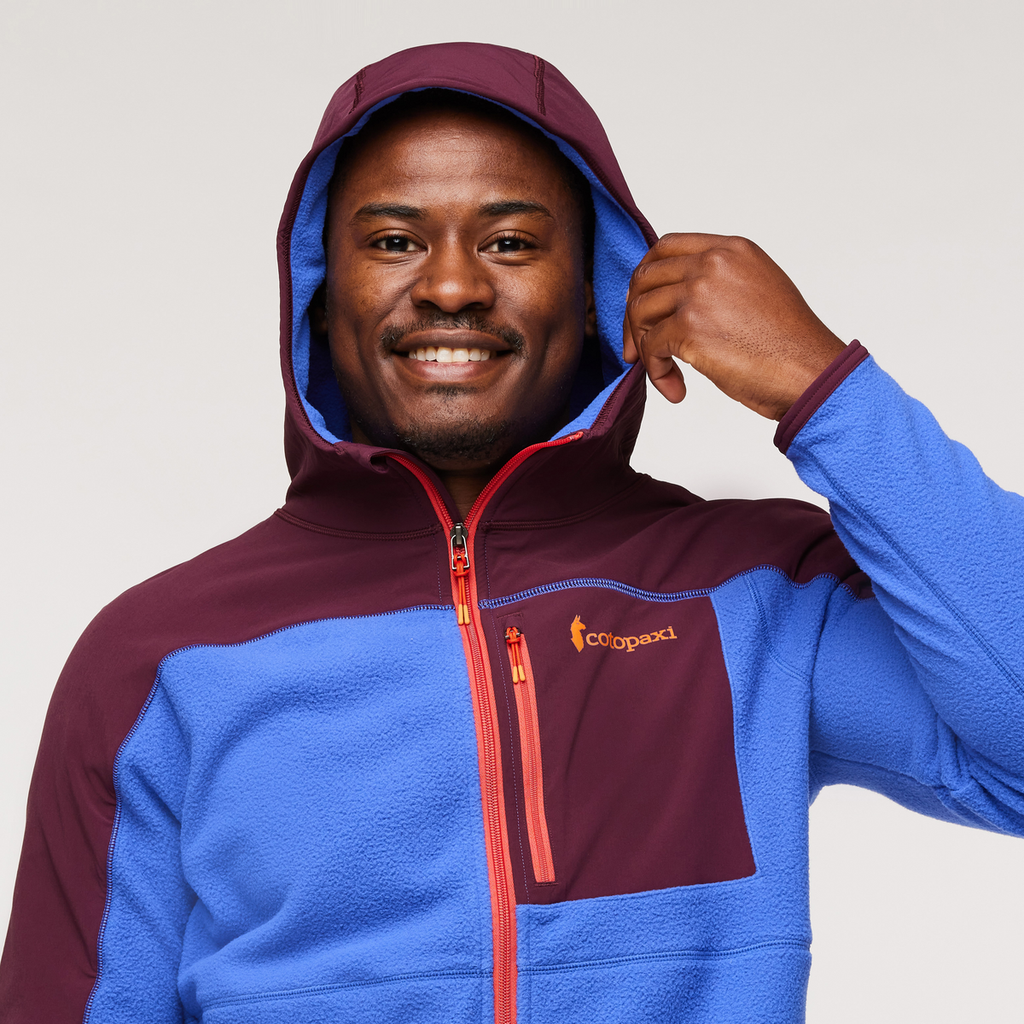 Abrazo Hooded Full-Zip Fleece Jacket - Men s - Trail Ready Layer