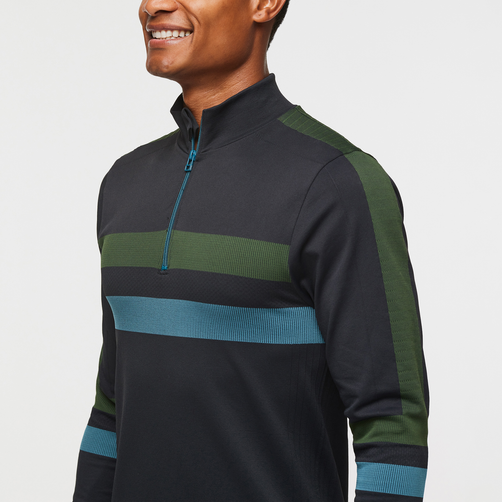 Debajo Seamless Baselayer Quarter-Zip - Outdoor Ready