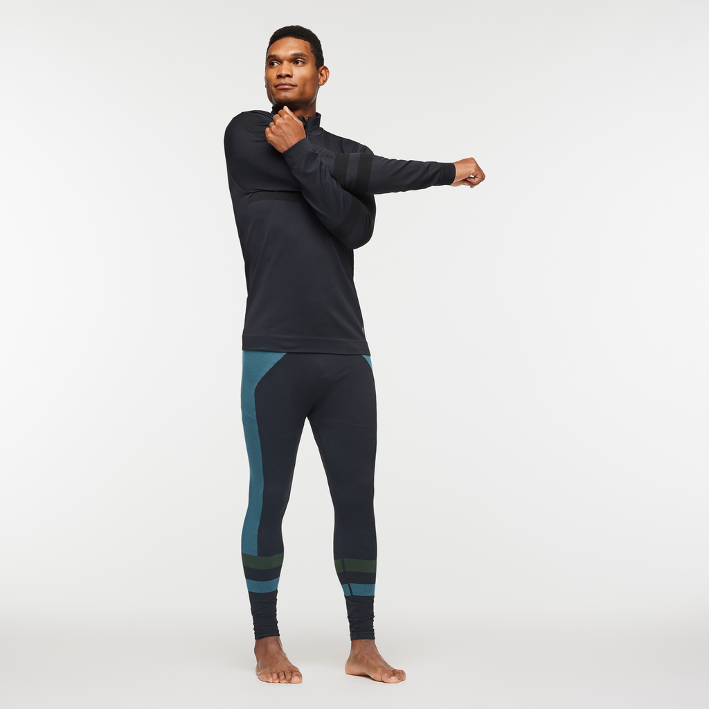 Debajo Seamless Baselayer Quarter-Zip - Men s - Soft Adventure Layer