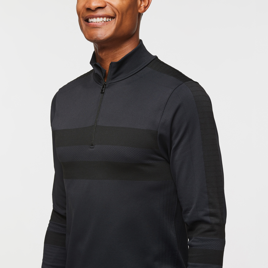 Debajo Seamless Baselayer Quarter-Zip - Men s - Soft Adventure Layer