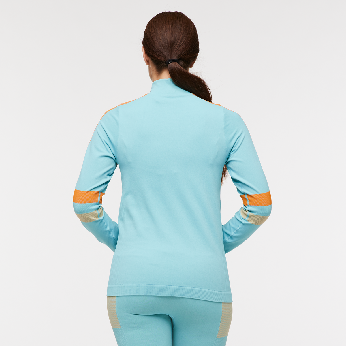 Debajo Seamless Baselayer Quarter-Zip - Women s - Soft Adventure Layer