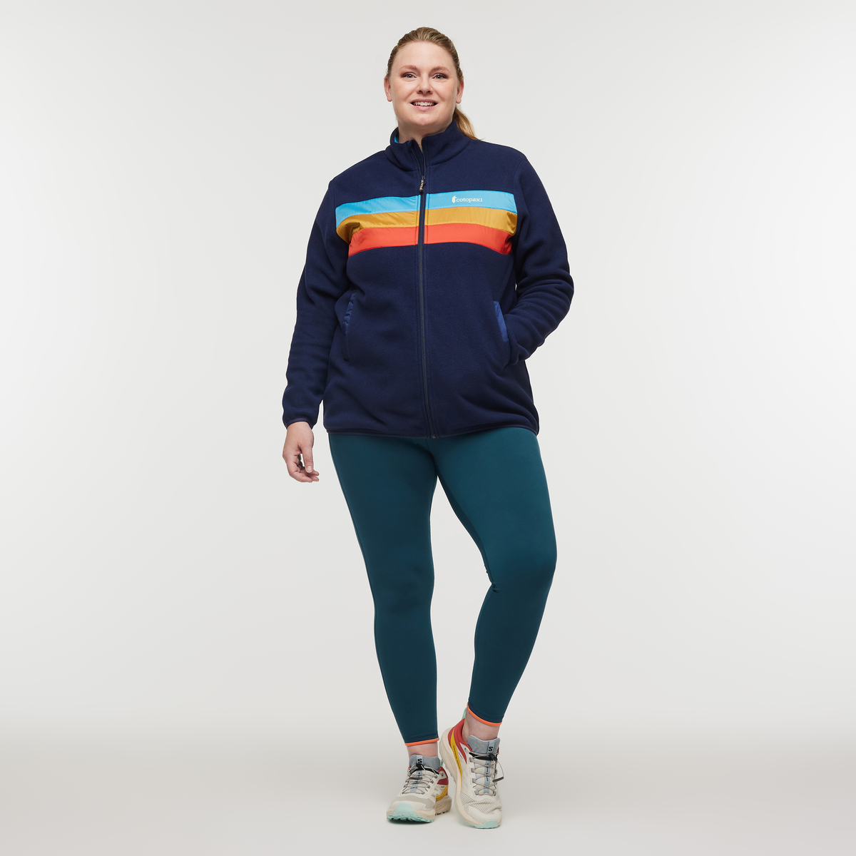 Teca Fleece Full-Zip Jacket - Women s - Soft Layering Warmth