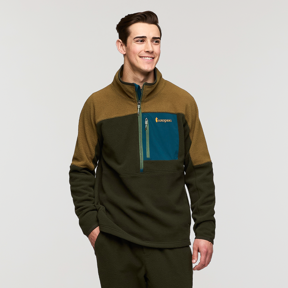 Abrazo Fleece Half-Zip Jacket - Men s - Trail Ready Layer