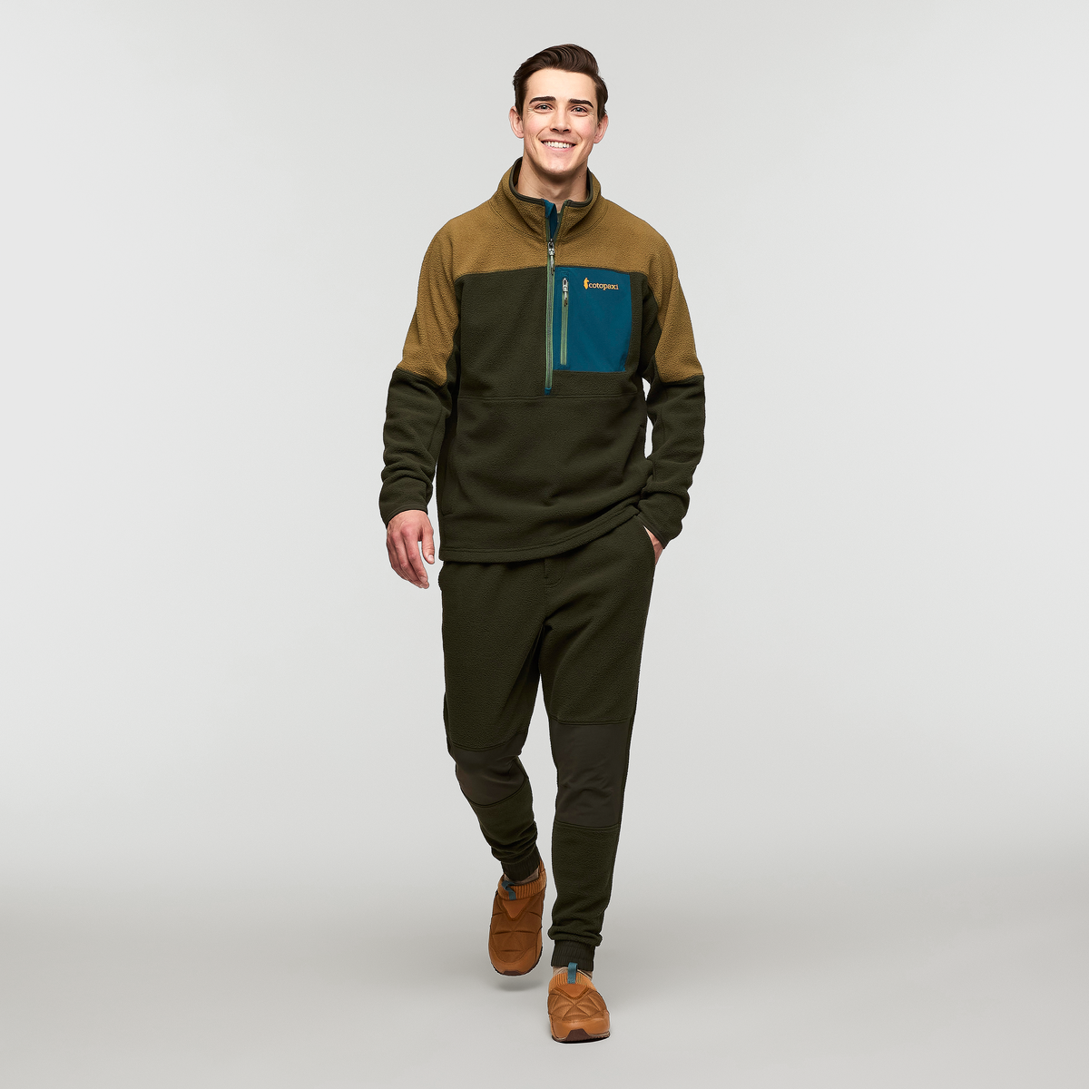 Abrazo Fleece Half-Zip Jacket - Men s - Trail Ready Layer