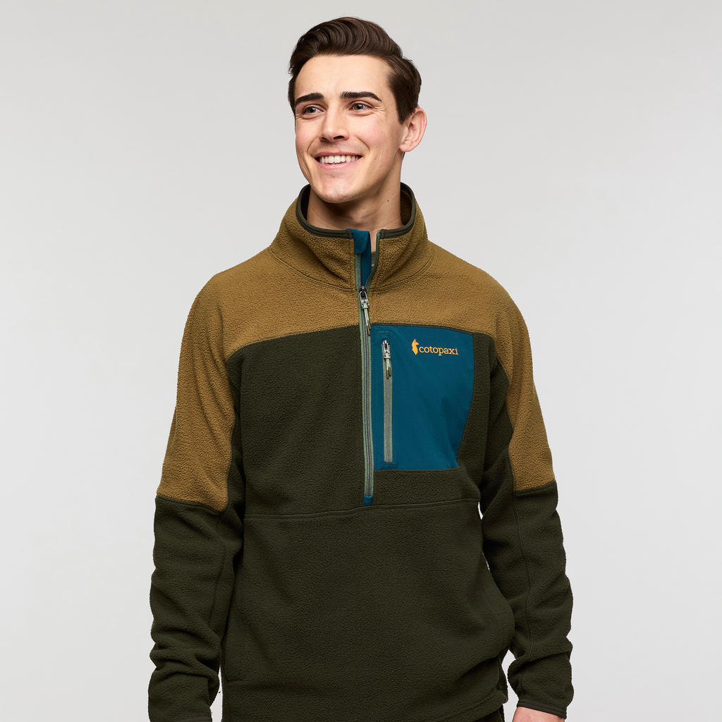Abrazo Fleece Half-Zip Jacket - Men s - Trail Ready Layer