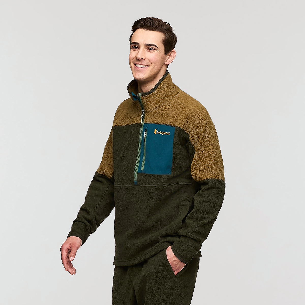 Abrazo Fleece Half-Zip Jacket - Men s - Trail Ready Layer