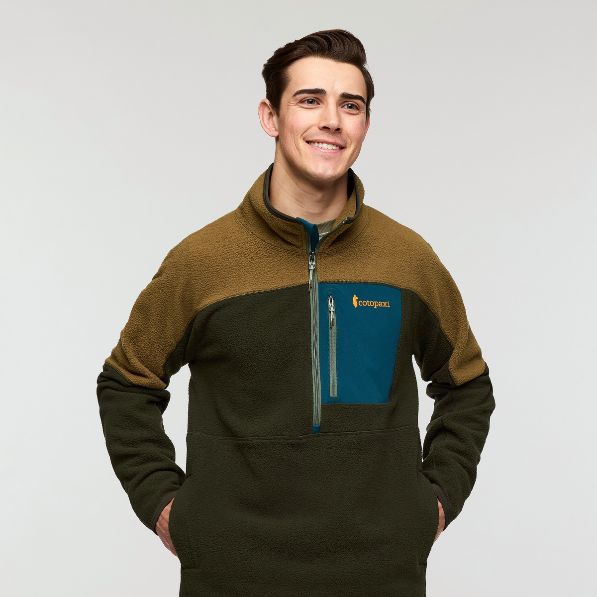 Abrazo Fleece Half-Zip Jacket - Men s - Trail Ready Layer