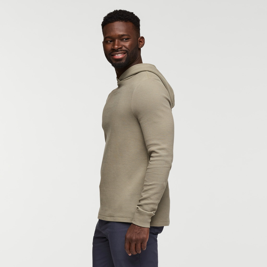 Atajo Long-Sleeve Waffle Hoodie - Men s - Casual Outdoor Style