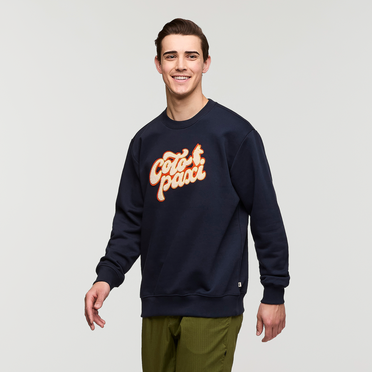 Coto-Patch Crew Sweatshirt - Men s - Casual Outdoor Style