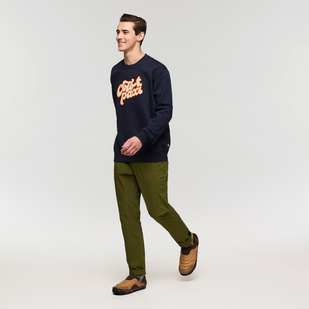 Coto-Patch Crew Sweatshirt - Men s - Casual Outdoor Style