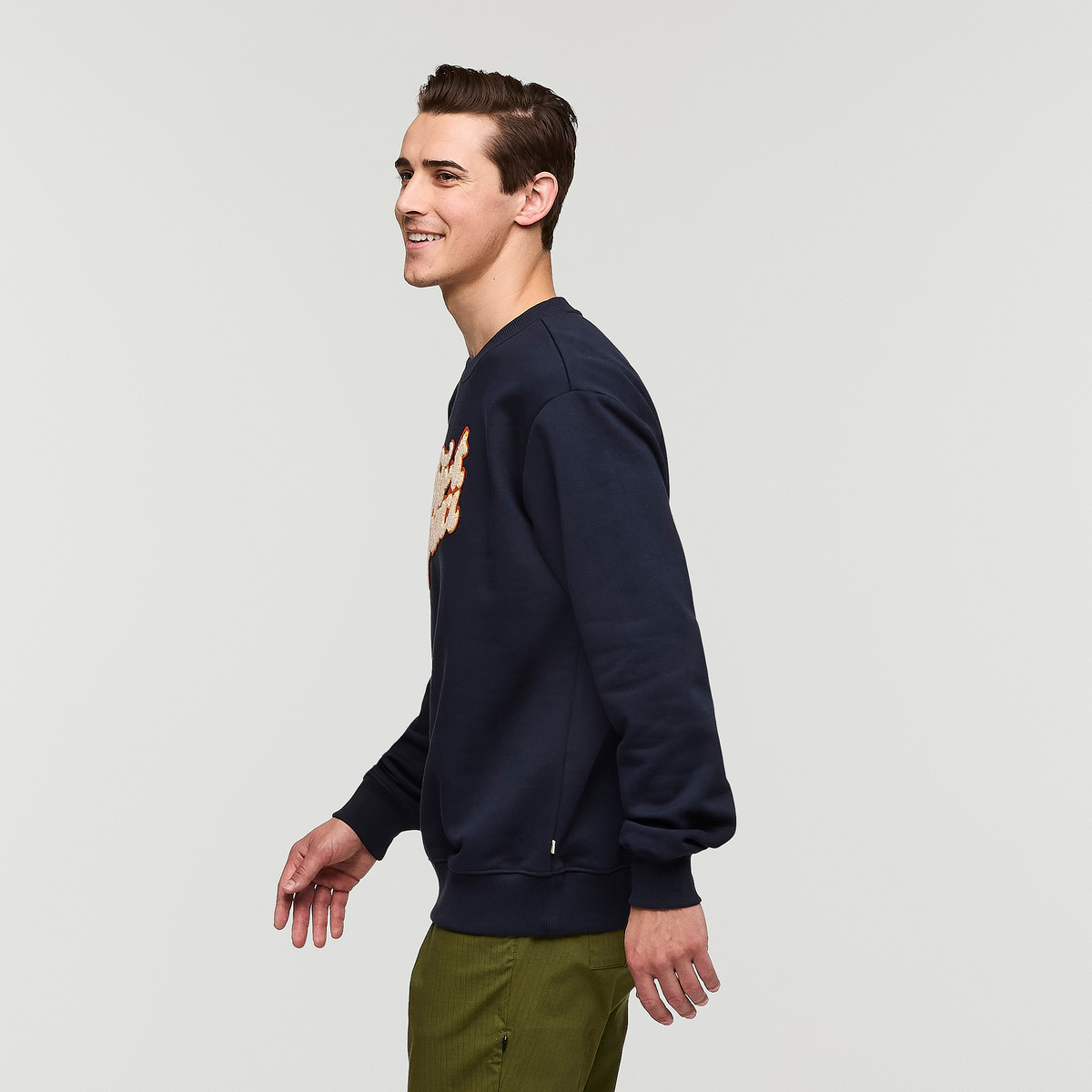 Coto-Patch Crew Sweatshirt - Men s - Casual Outdoor Style