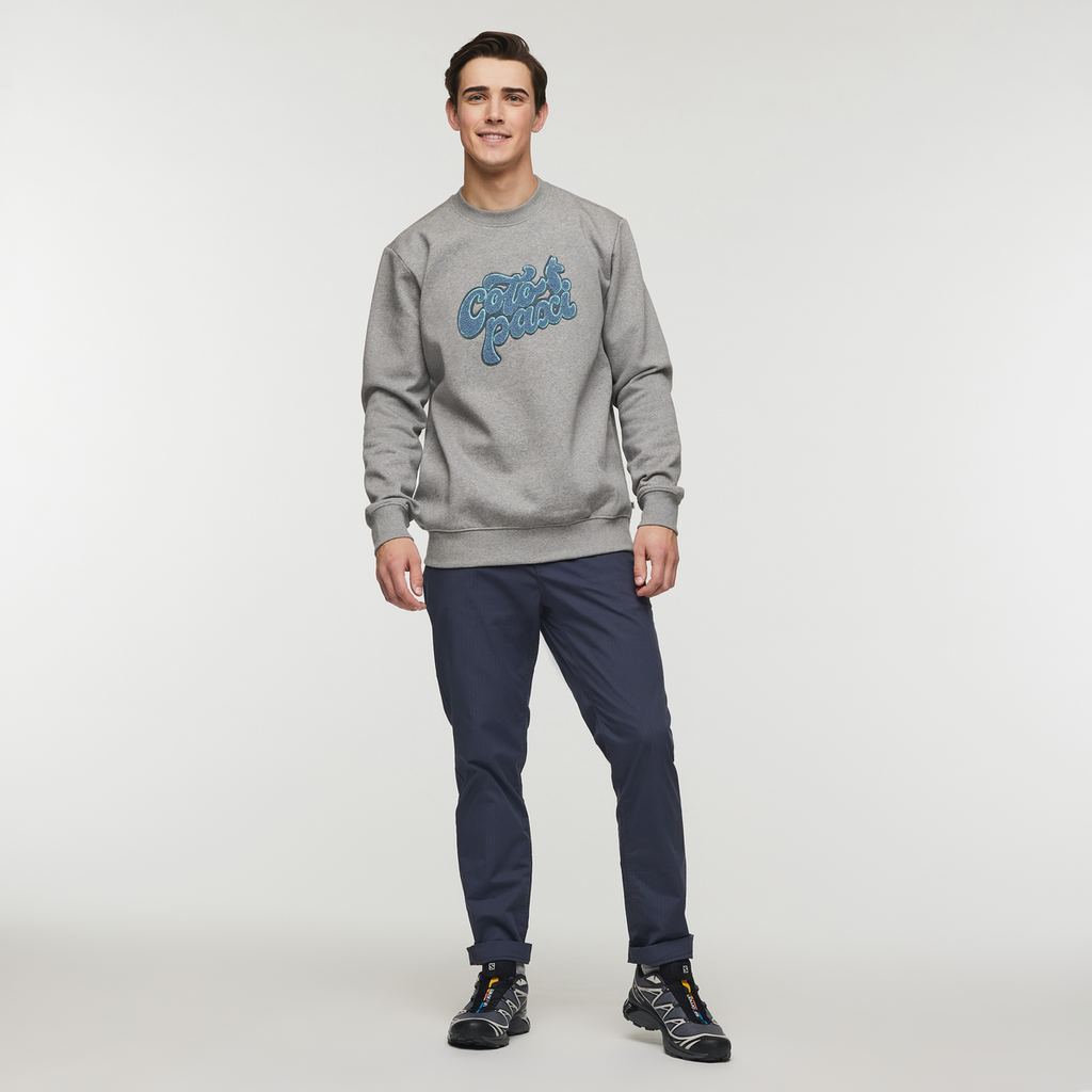 Coto-Patch Crew Sweatshirt - Men s - Casual Outdoor Style