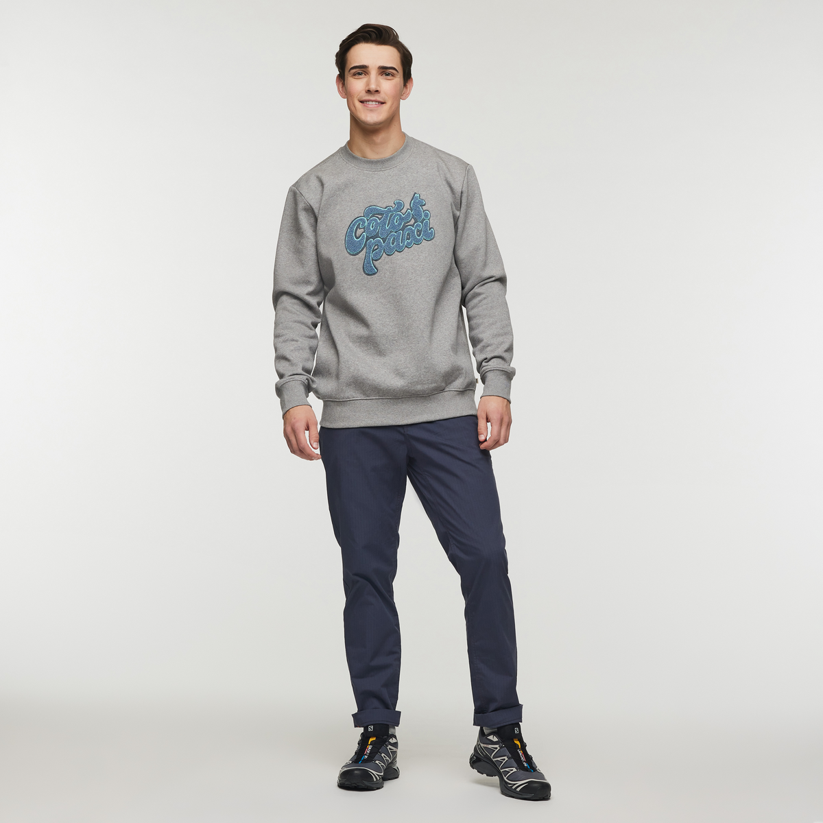 Coto-Patch Crew Sweatshirt - Men s - Casual Outdoor Style