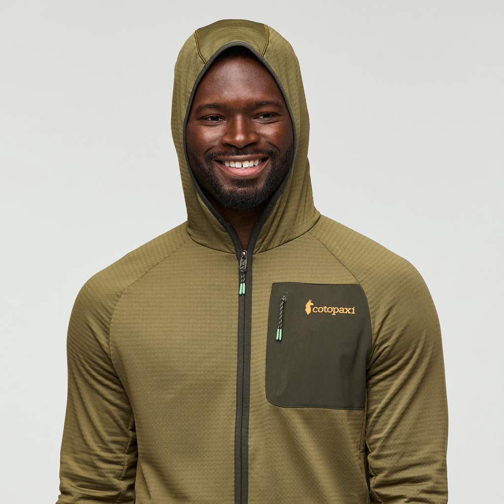 Otero Fleece Full-Zip Hooded Jacket - Men s - Everyday Fleece Comfort