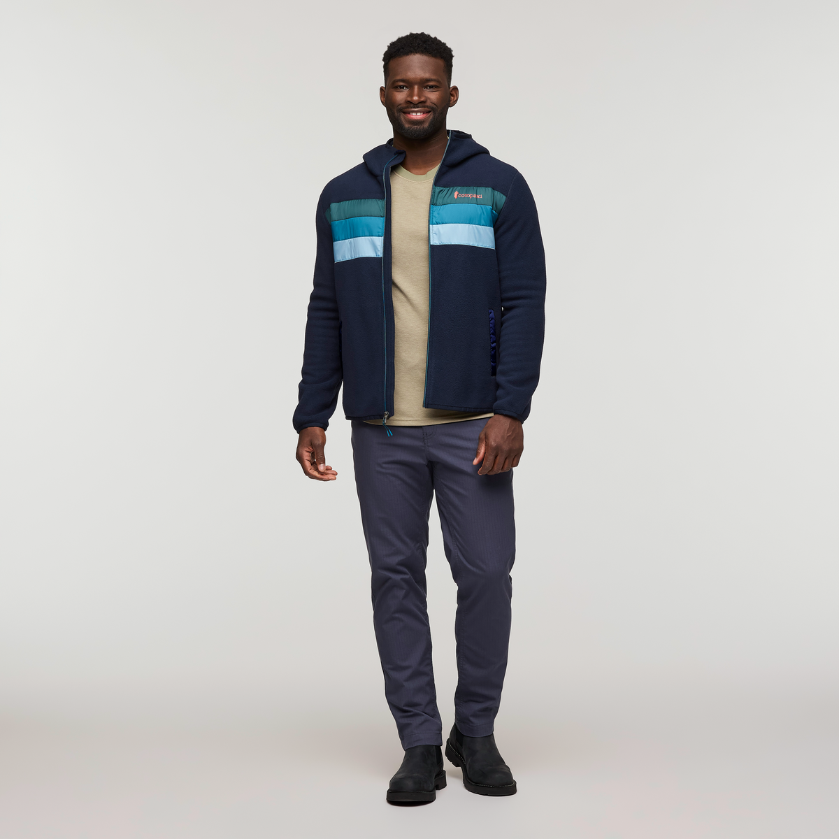 Teca Fleece Hooded Full-Zip Jacket - Men s - Everyday Fleece Comfort