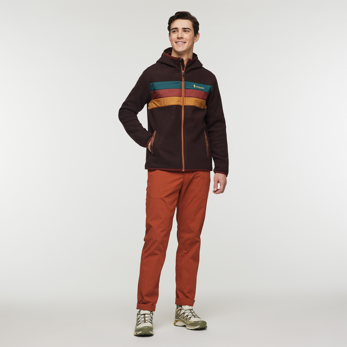 Teca Fleece Hooded Full-Zip Jacket - Men s - Everyday Fleece Comfort