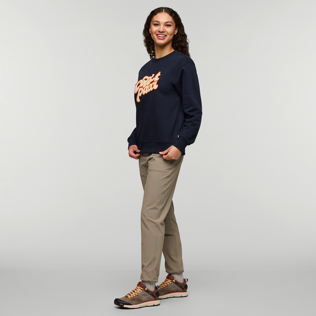 Coto-Patch Crew Sweatshirt - Women s - Everyday Layering Comfort
