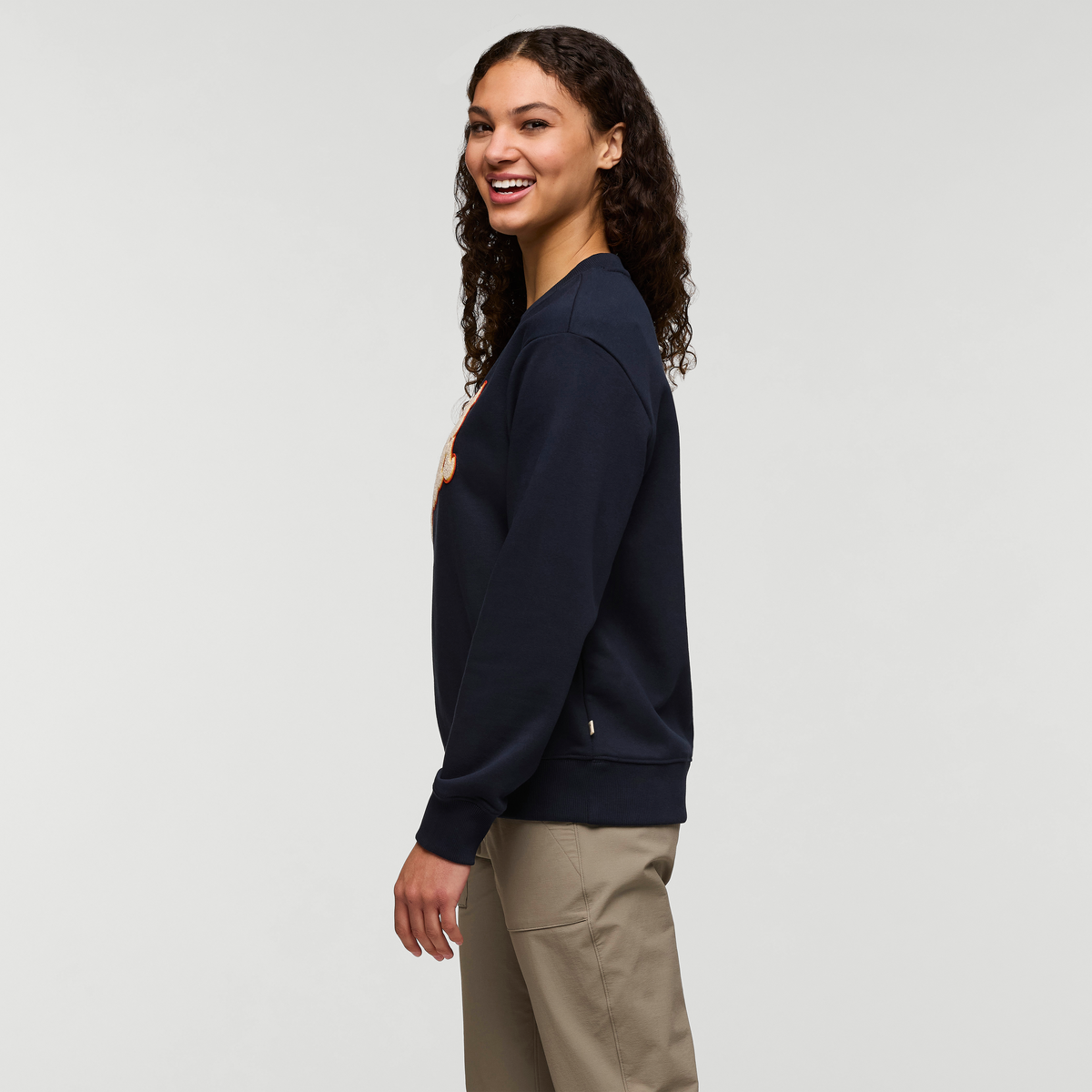 Coto-Patch Crew Sweatshirt - Women s - Everyday Layering Comfort