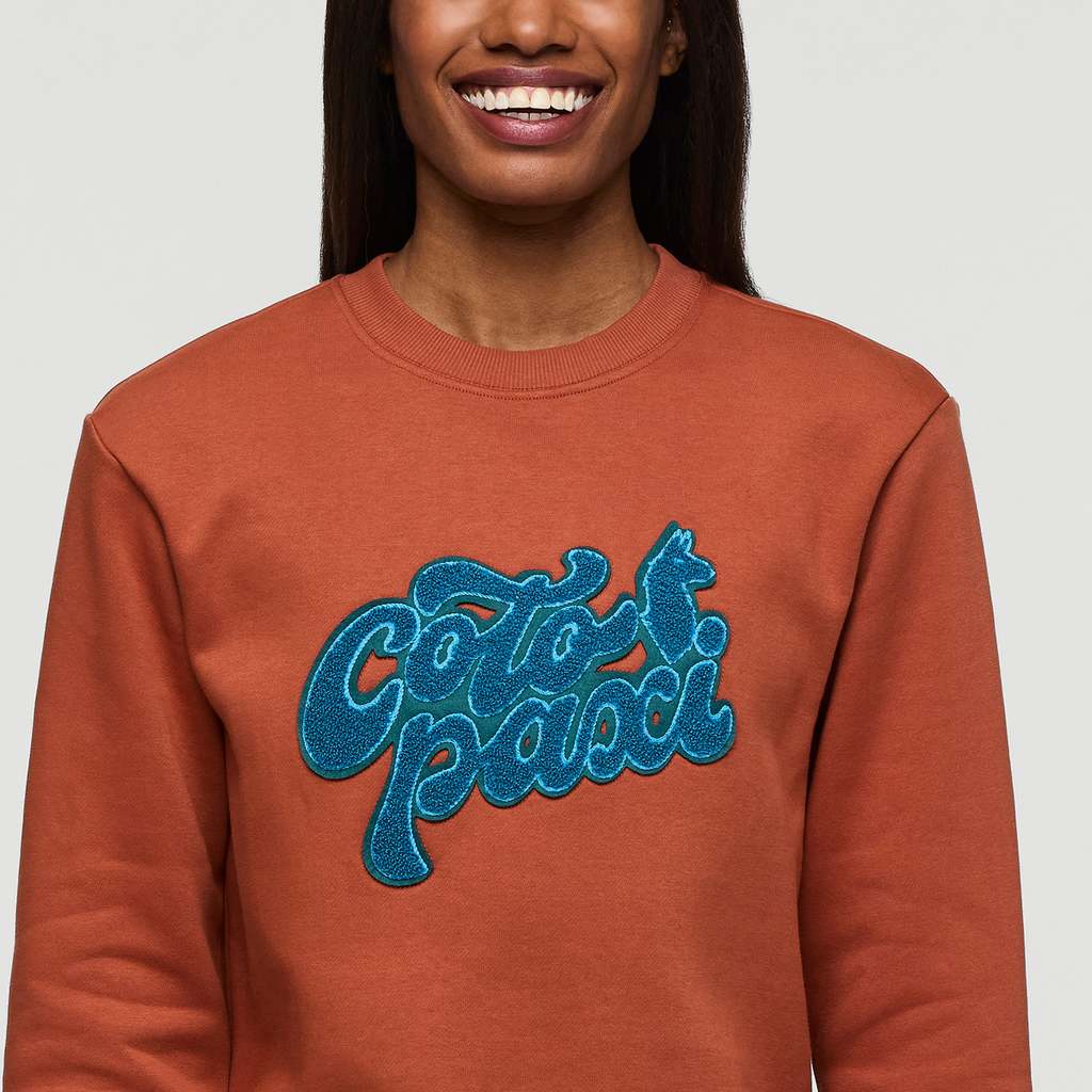 Coto-Patch Crew Sweatshirt - Women s - Everyday Layering Comfort